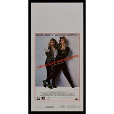 locandina CERCASI SUSAN DISPERATAMENTE madonna disperately seeking arquett B198