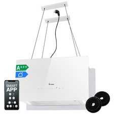 Cappa a isola 60cm vetro