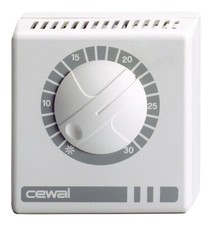 CEWAL TERMOSTATO AMBIENTE ELETTROMECCANICO A MEMBRANA PER CALDAIA (no batterie)