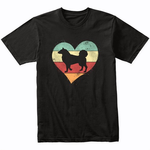 Maglietta retro cuore alaskan - maglietta,