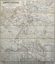 Germania Reisekarte Originale
