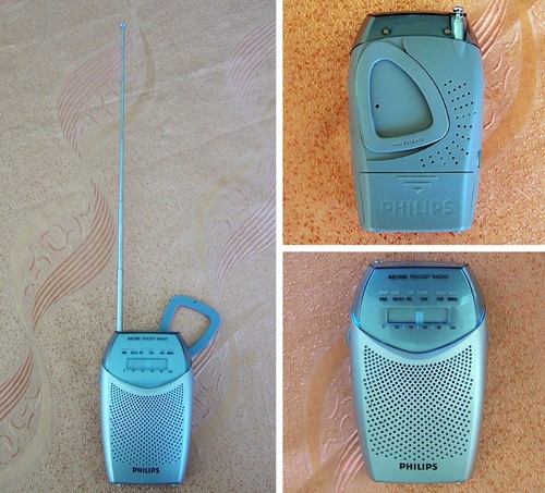 Vtg portable radio philips - portable,