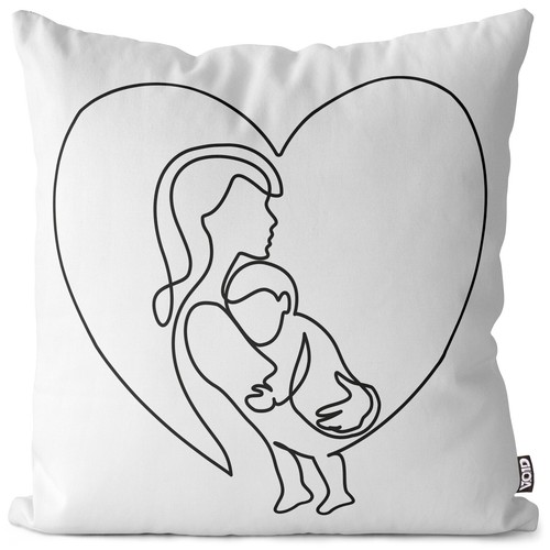 Federa cuscino mamma bambino