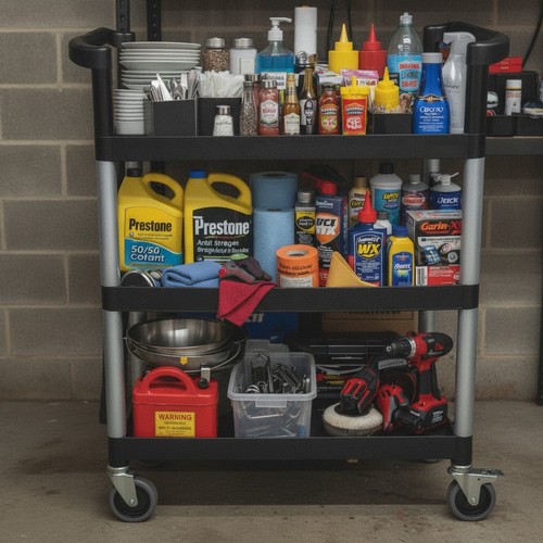 Carrello utilitario resistente - carrello,