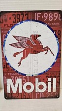 Mobil Oil Gas Guy Funny Sign