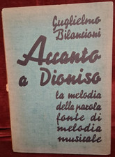 ACCANTO A DIONISO di GUGLIELMO