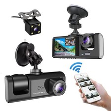 3 CAM DASHCAM PER AUTO