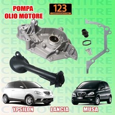 POMPA OLIO MOTORE LANCIA YPSILON MUSA  MOTORI  1.2  - 1.4