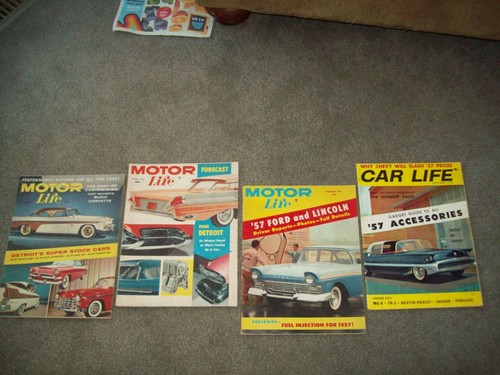 Vtg motor life car - motor, 1956
