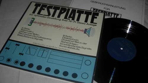 Testplatte zur - (0852),