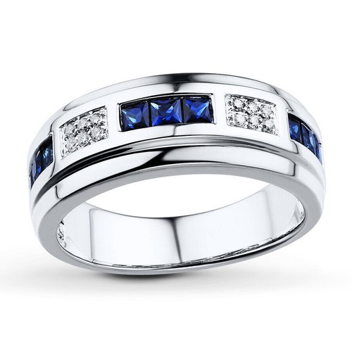 Anello uomo con - da, zirconi