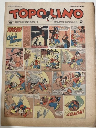 Rivista settimanale topolino - settimanale,