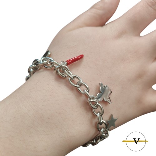 Bracciale donna acciaio - bracciale,