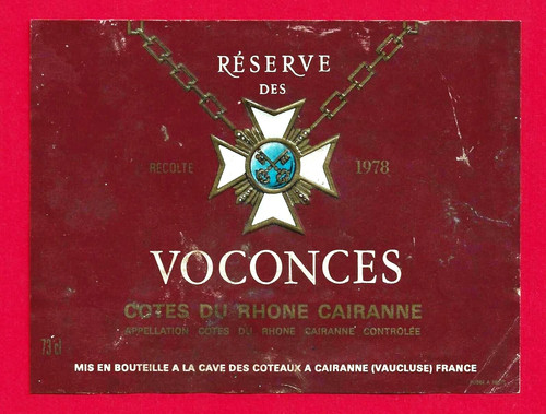 Vr61 etiquette côtes - côtes, du