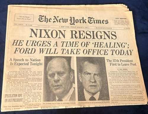 The new york times nixon - times, si