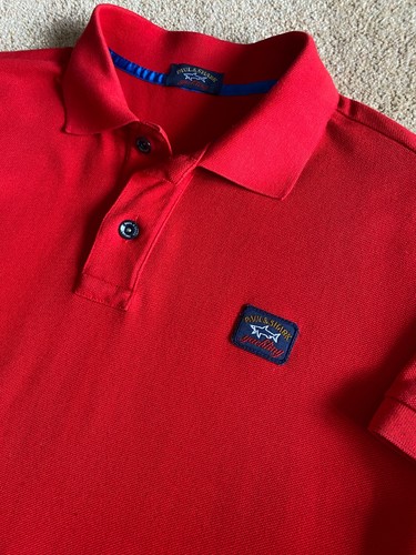 Polo rosso paul shark - polo, &