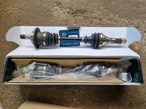 Front left axle - &, wheel