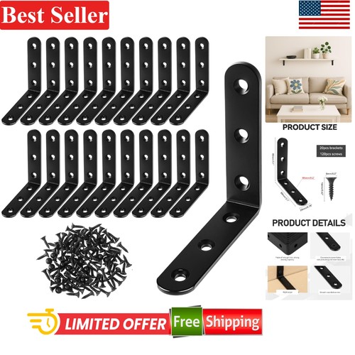20pcs staffe nere - l,