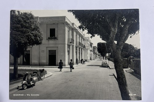 Cartolina siderno via - cartolina,