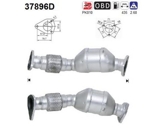 115 catalizzatore per - 85, cv