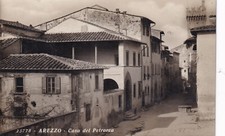 C17111-(TOSCANA), AREZZO CASA DEL PETRARCA, BELLA FOTO STORICA, 1° DEL '900