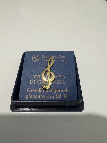 Spilla chiave violino - spilla,