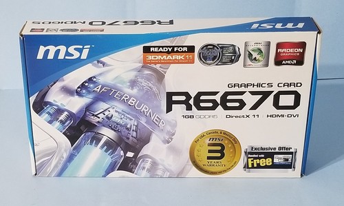 Scheda video msi - amd, radeon