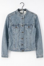 Giacca donna blu denim