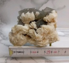 Minerale fluorite con barite - con,
