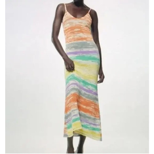 Zara maglia arcobaleno - maglia, maxi