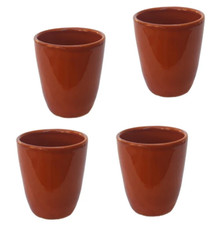 Bicchiere terracotta osteria