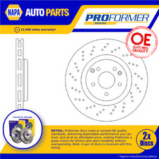 2x Coppia Dischi Freno