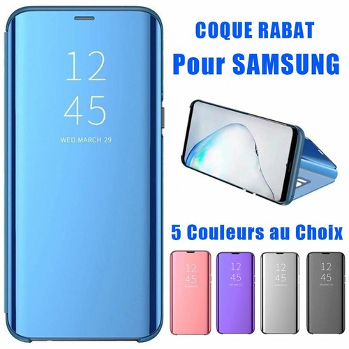Coque rabat miroir - miroir, pour