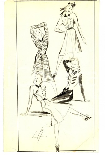 1939 moda donna anni abiti - moda,