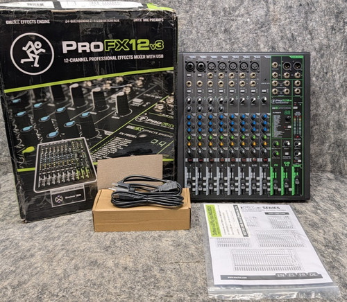 Mackie profx12v3 mixer - mackie, effetti
