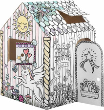 Casetta Unicorni in Cartone