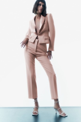 Blazer smoking cropped - blazer,