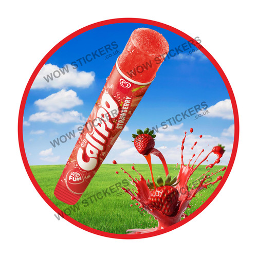 Adesivo furgone gelato - , calippo