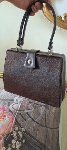 Borsa mano vintage anni 40 - a,