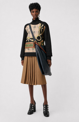 Gonna kilt burberry lana - gonna,