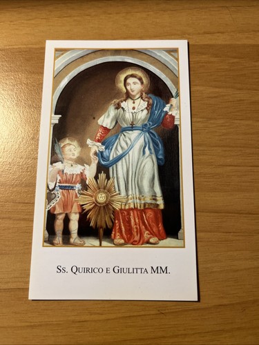Figurina santino chiesa - figurina,