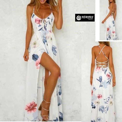 Vestito donna abito chiffon - vestito,