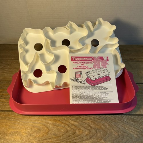 Tupperware animal wigglers set - animal,