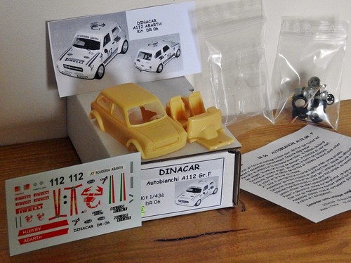 Kit resine 43è autobianchi - resine, 1/43è