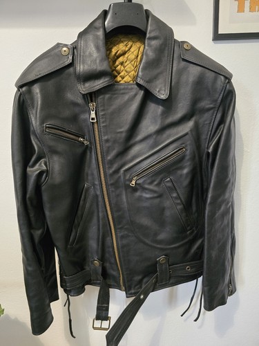 Giubbotto pelle biker - pelle,