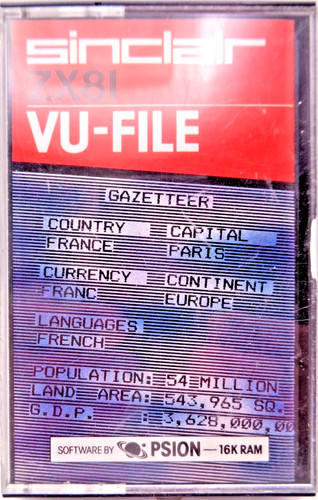 Sinclair file vu - sinclair,