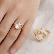 Anello scatola cavo a forma di