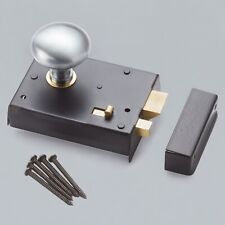 Set pomelli pomelli porta fungo cromo satinato serratura cerchio ottone nero