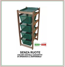 Carrello porta frutta - carrello, legno