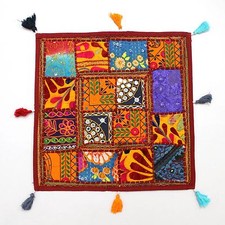 Copricuscino etnico tropicale